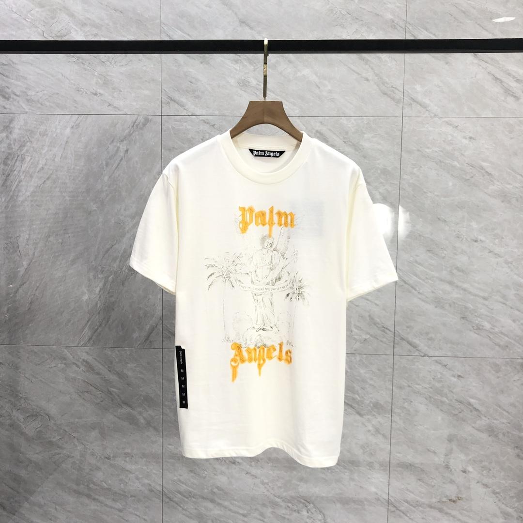 Palm Angels Angel Pencil T-Shirt  - PerfectKickZ