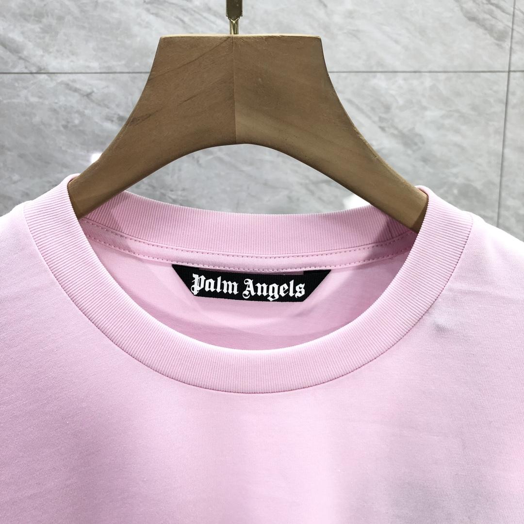 Palm Angels Neon Logo T-Shirt  - PerfectKickZ