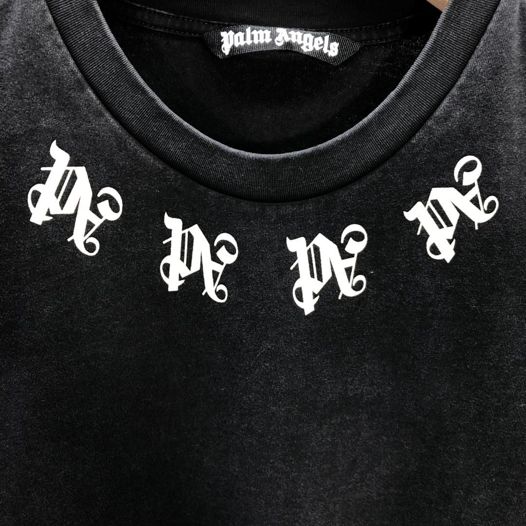 Palm Angels Statement Monogram T-Shirt  - PerfectKickZ