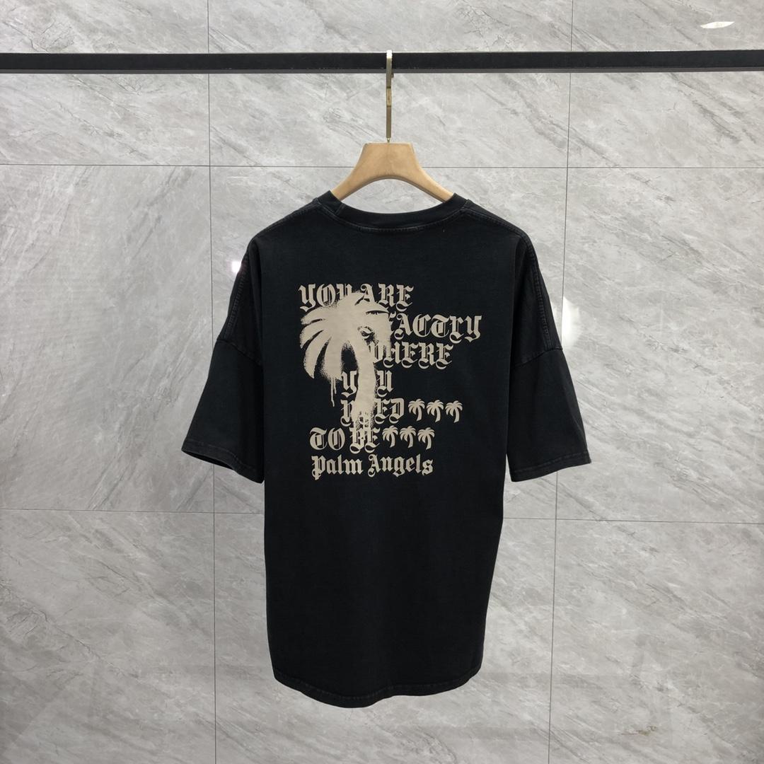 Palm Angels Statement Monogram T-Shirt  - PerfectKickZ