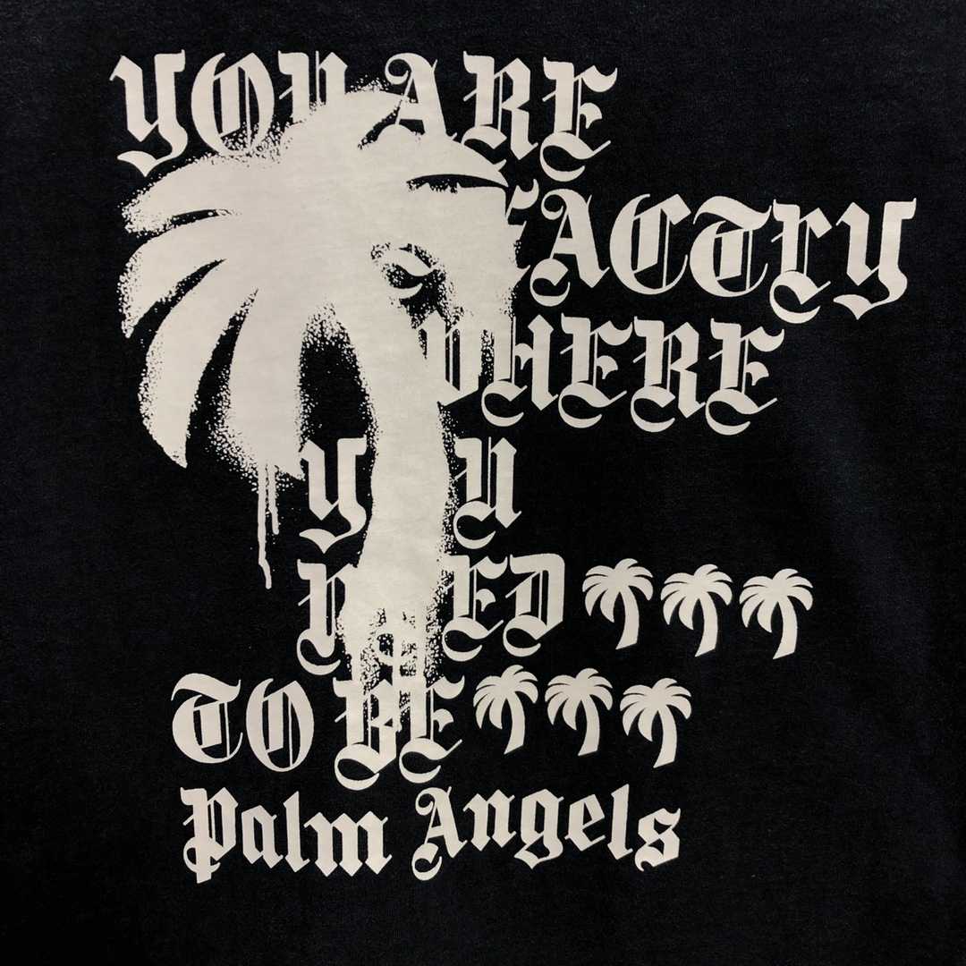 Palm Angels Statement Monogram T-Shirt  - PerfectKickZ