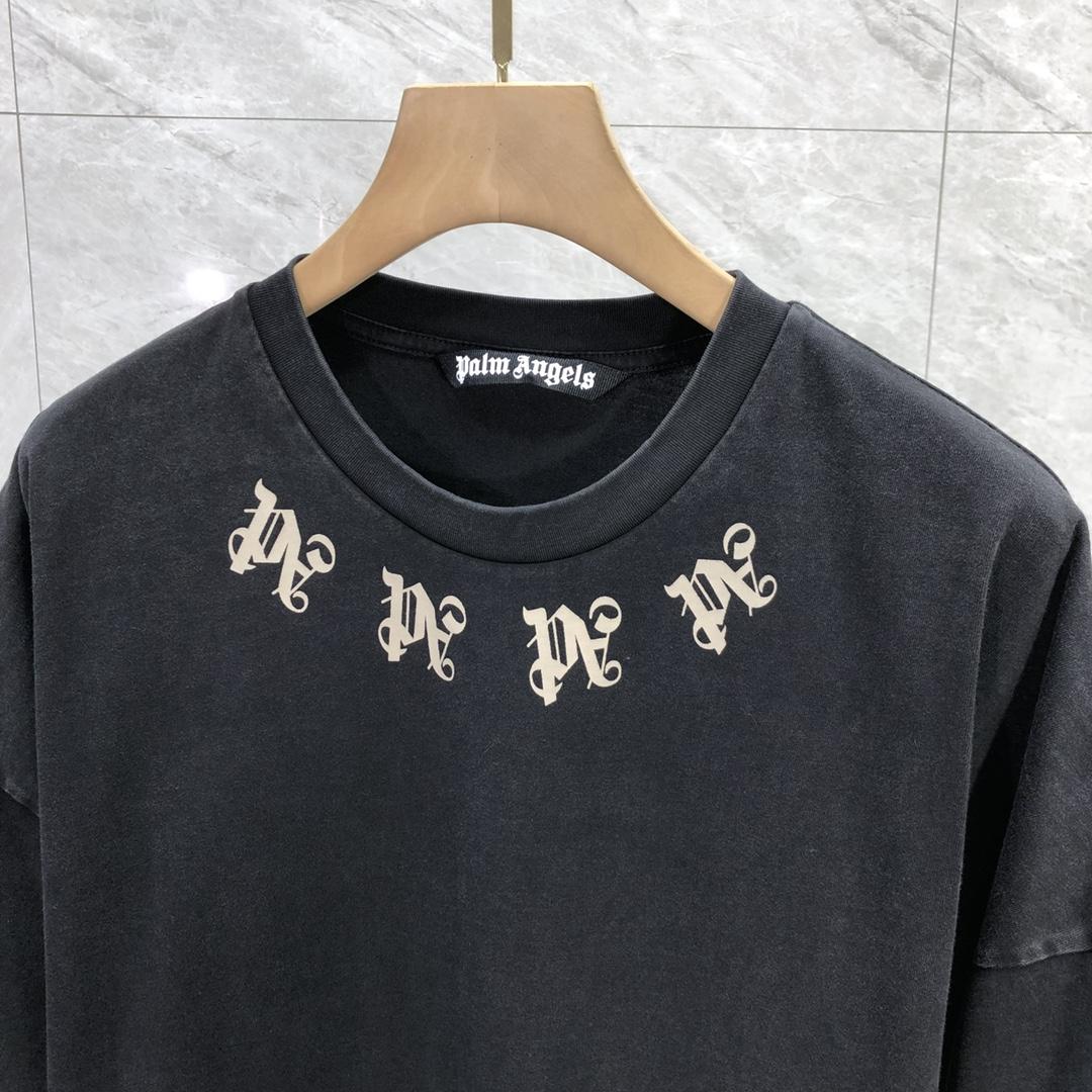 Palm Angels Statement Monogram T-Shirt  - PerfectKickZ
