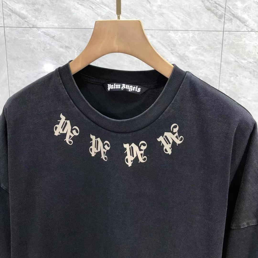 Palm Angels Statement Monogram T-Shirt  - PerfectKickZ