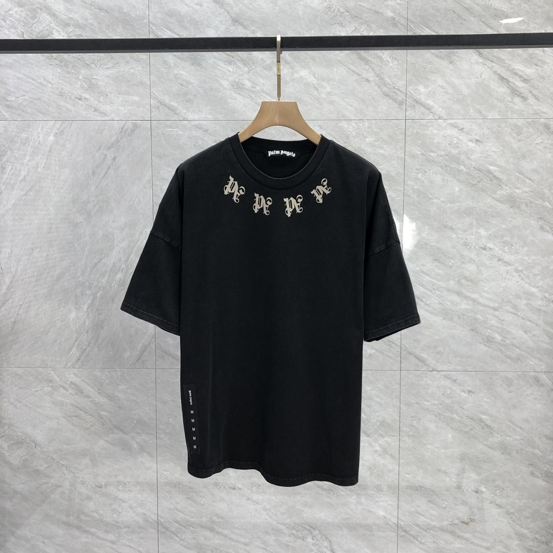 Palm Angels Statement Monogram T-Shirt  - PerfectKickZ