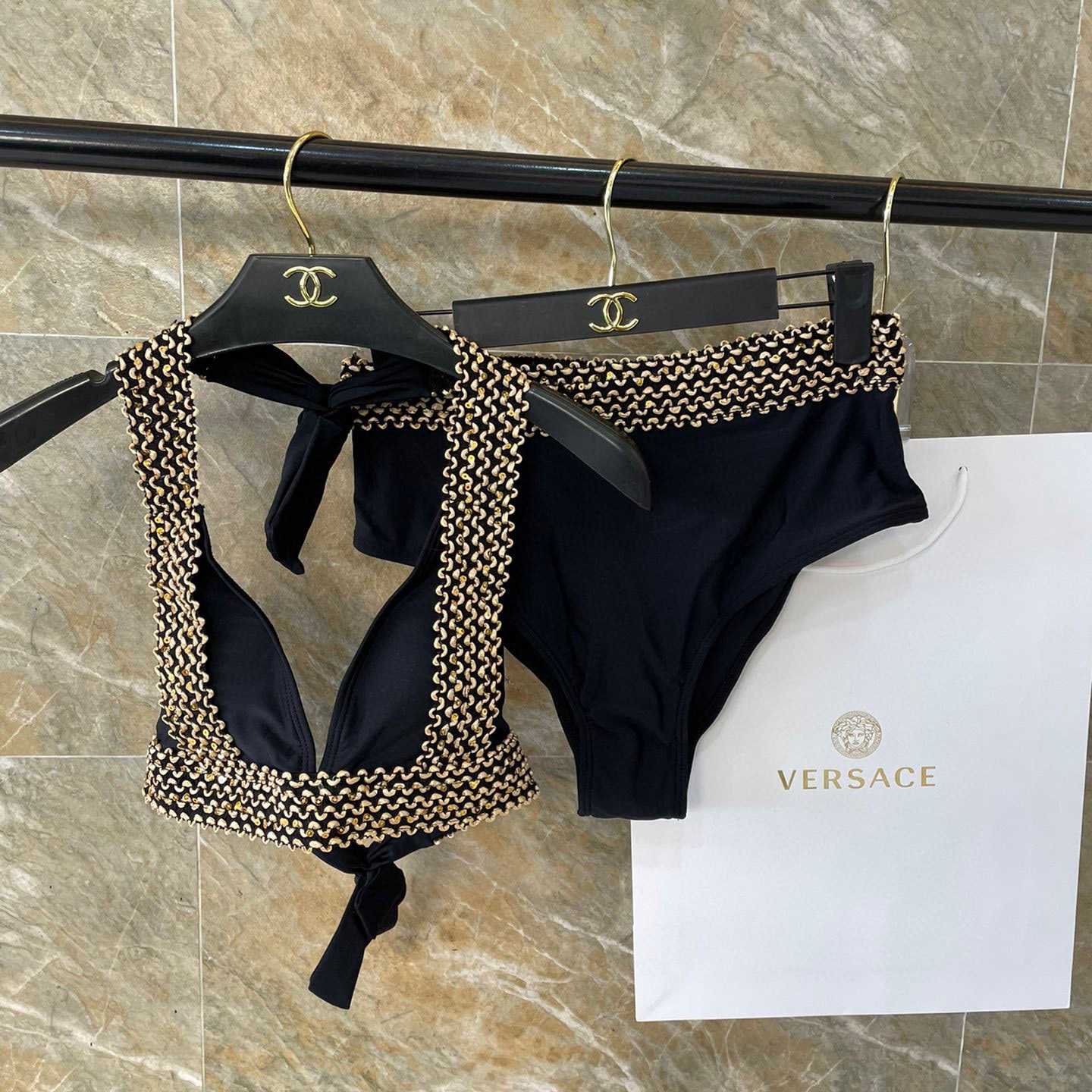 Versace Two-Piece Swimsuit - PerfectKickZ