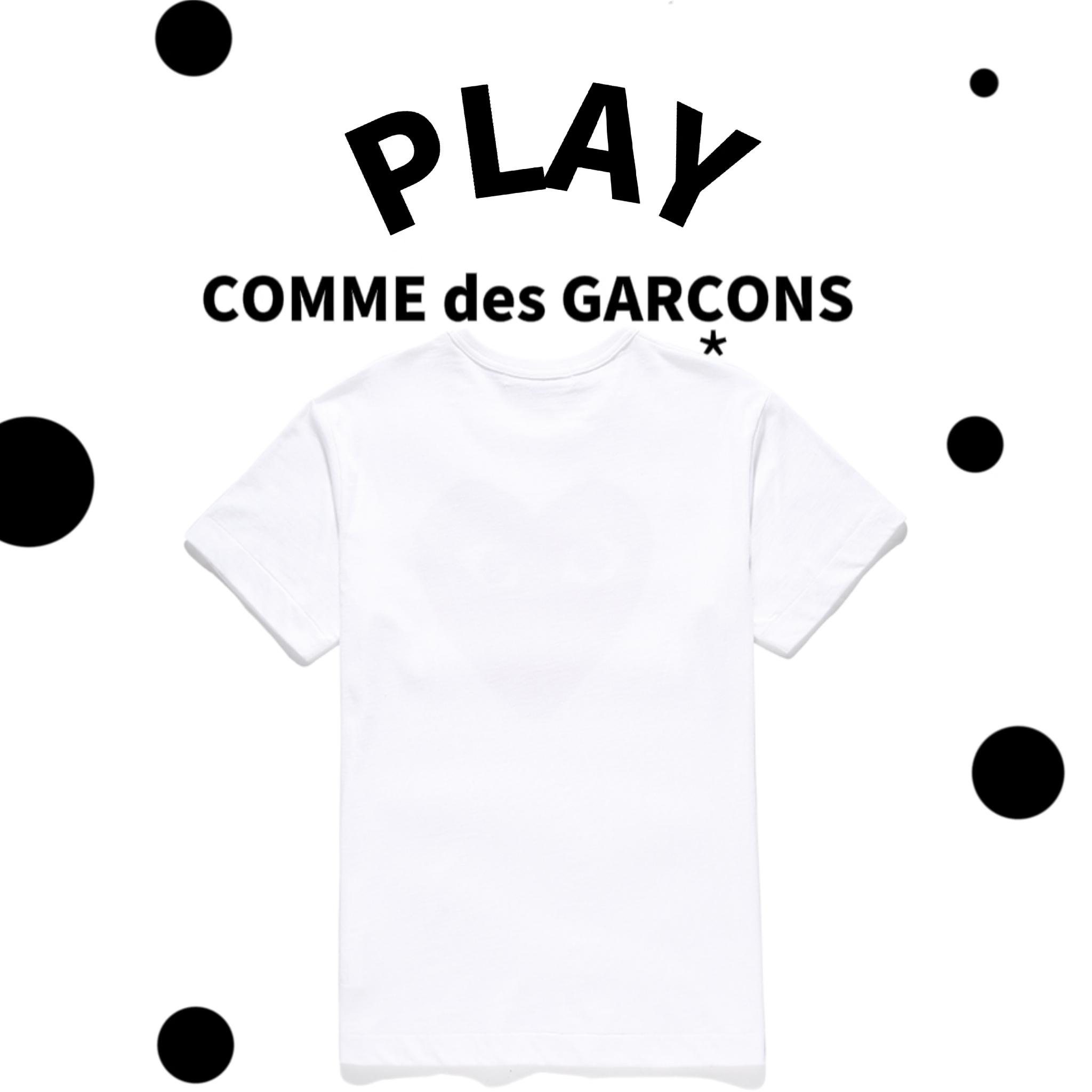 Play Comme Des Garcons Heart Logo T-shirt - PerfectKickZ