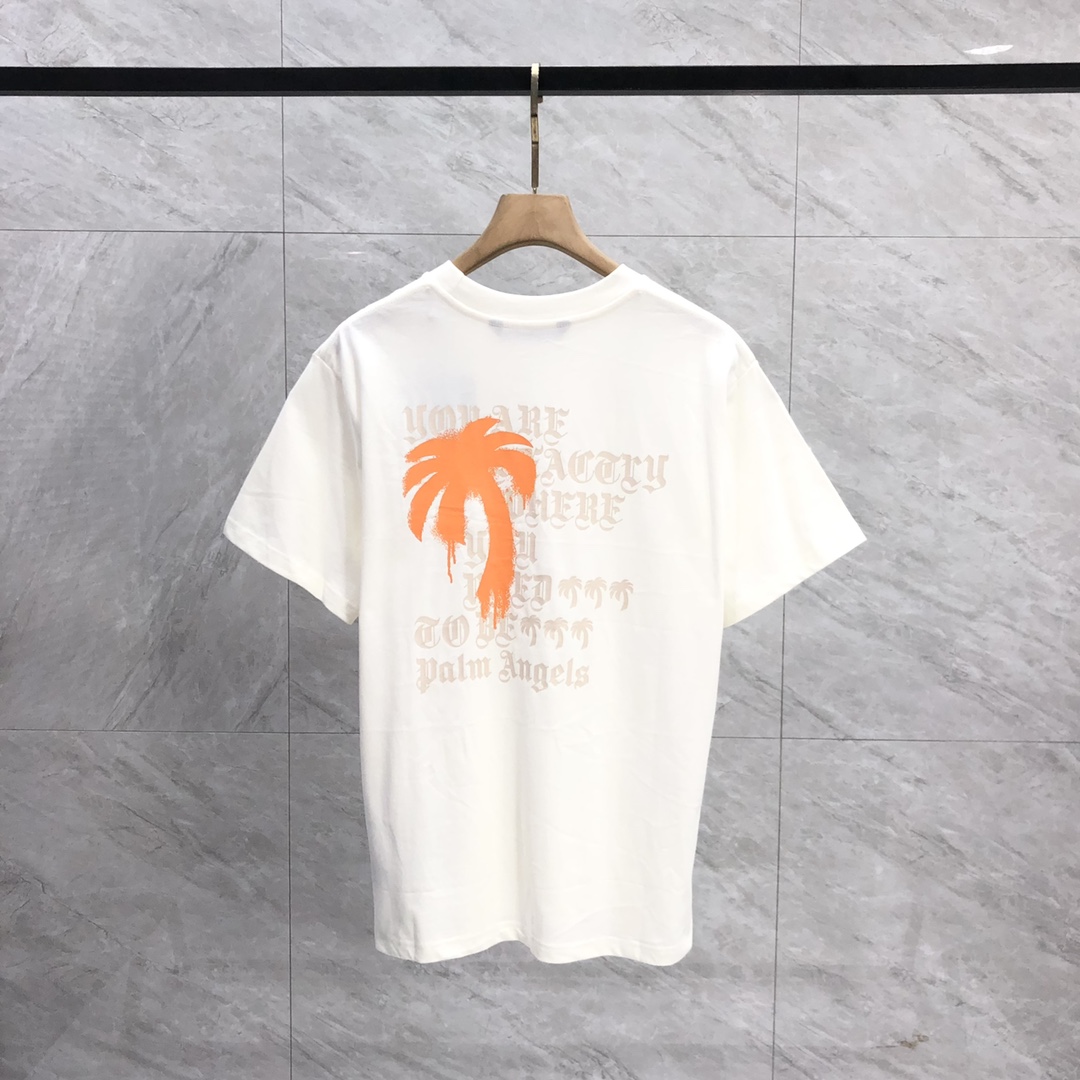 Palm Angels Statement Monogram T-Shirt  - PerfectKickZ