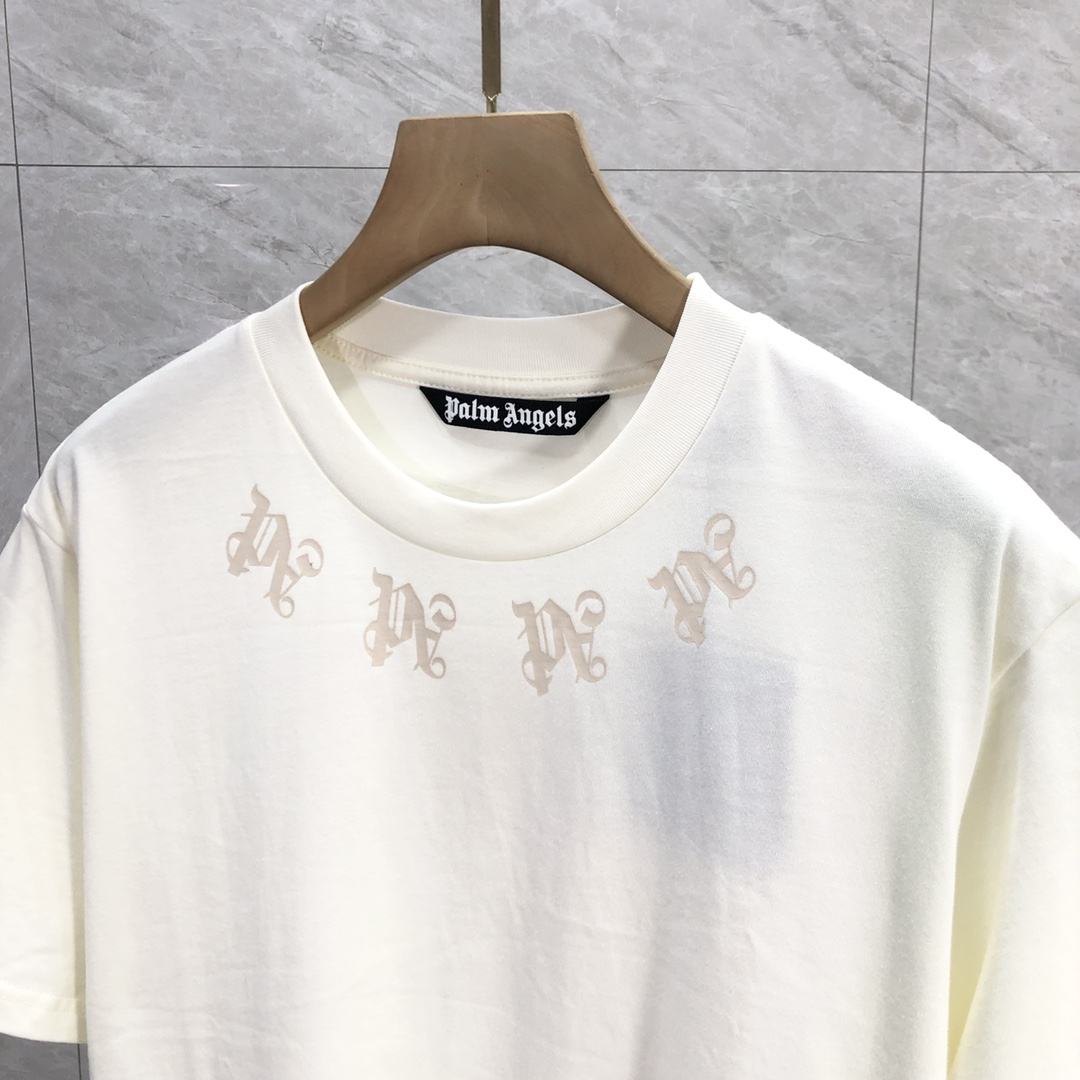 Palm Angels Statement Monogram T-Shirt  - PerfectKickZ