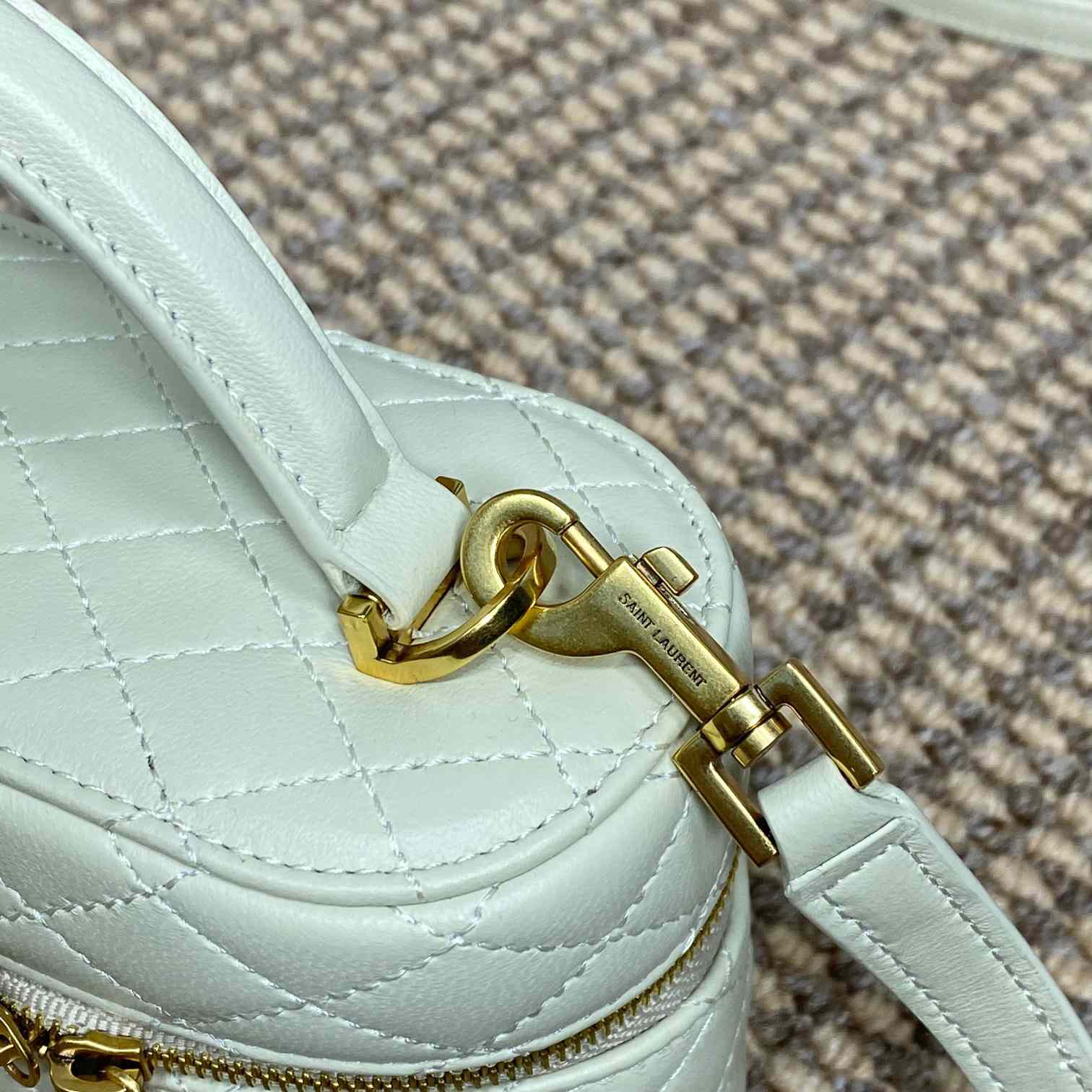 Saint Laurent Gaby Vanity Bag In Lambskin - PerfectKickZ