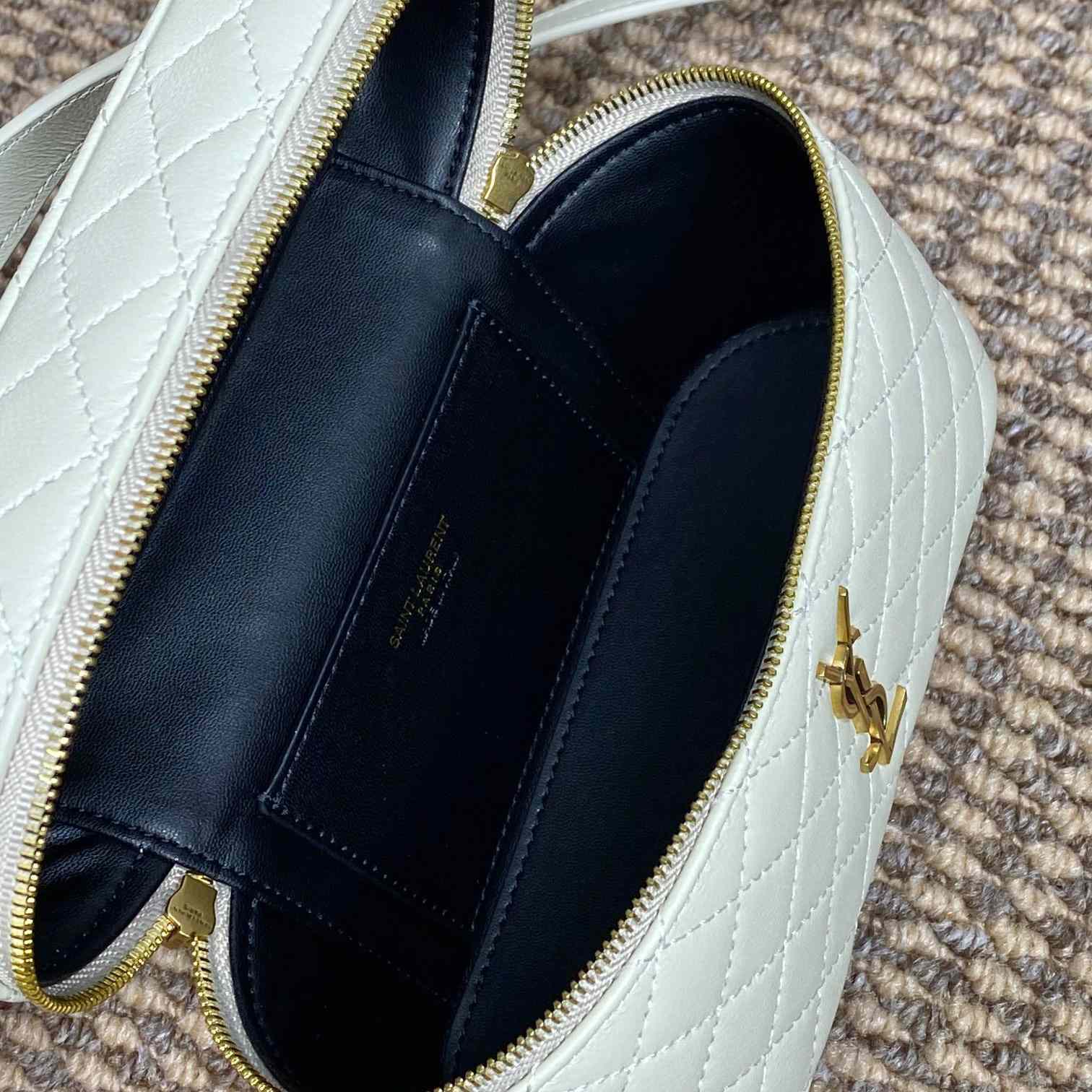 Saint Laurent Gaby Vanity Bag In Lambskin - PerfectKickZ