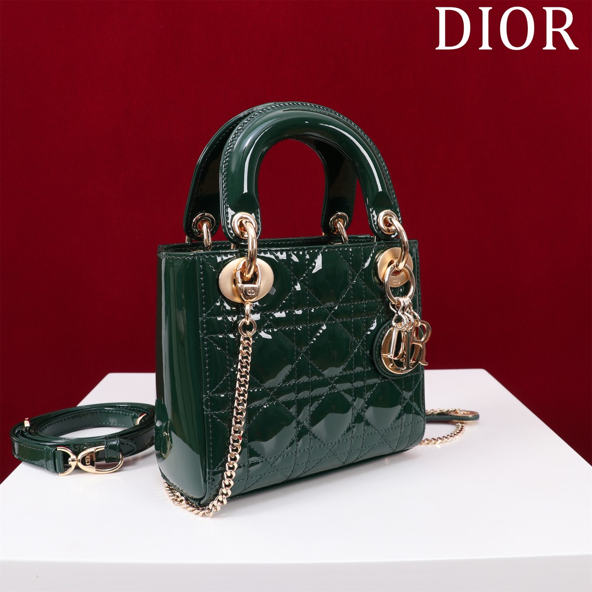 Dior  Lady Dior Bag   17*15*7cm - PerfectKickZ