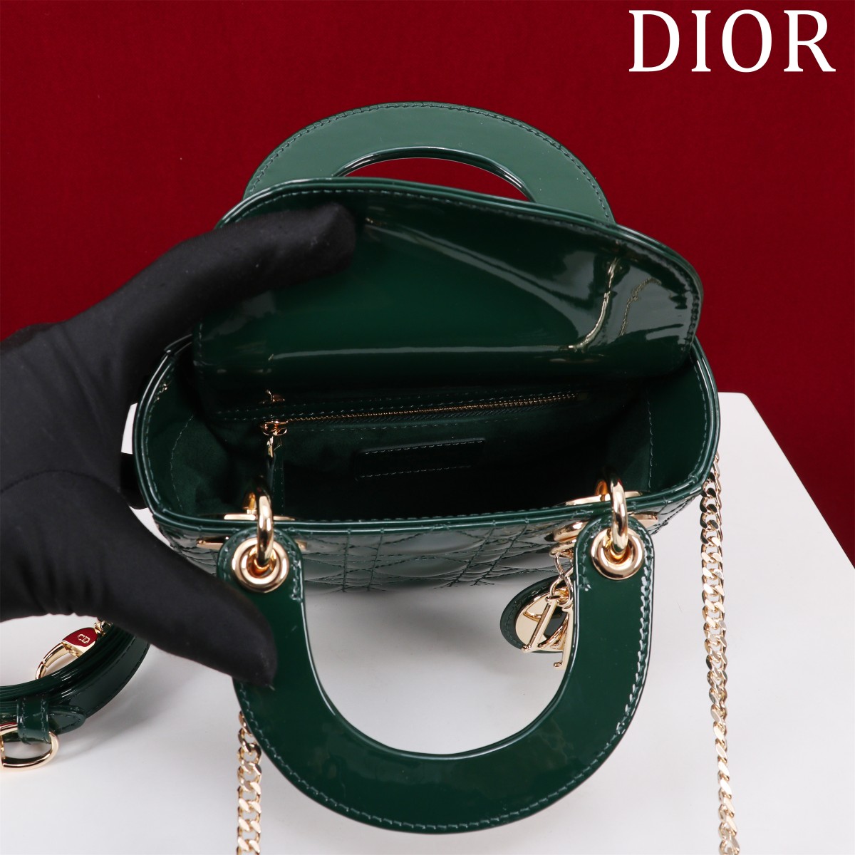 Dior  Lady Dior Bag   17*15*7cm - PerfectKickZ