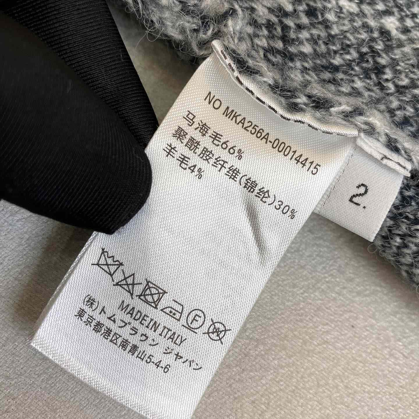 Thom Browne Jacquard-knit Mohair-blend Sweater - PerfectKickZ