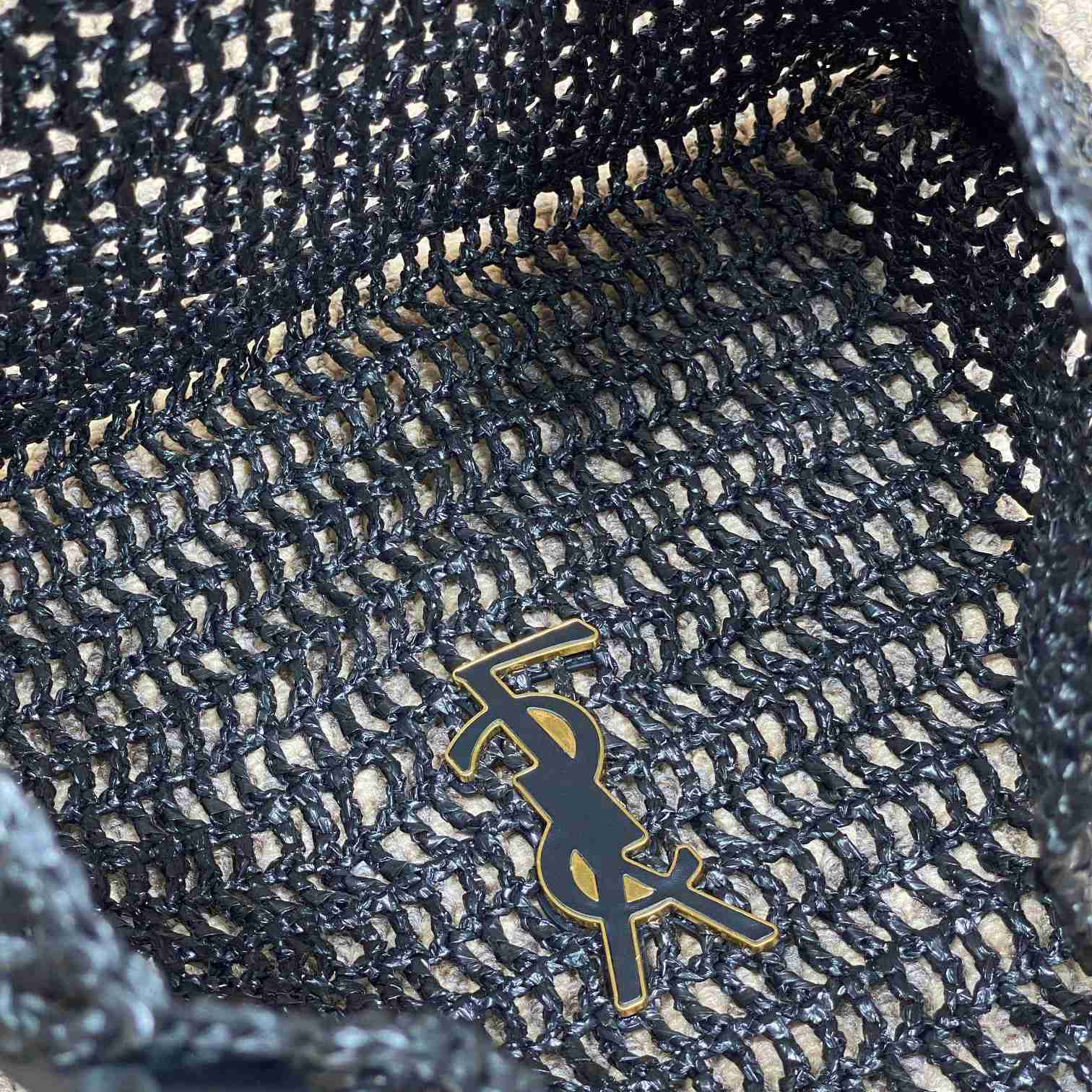 Saint Laurent Oxalis Bag In Raffia Macrame - PerfectKickZ
