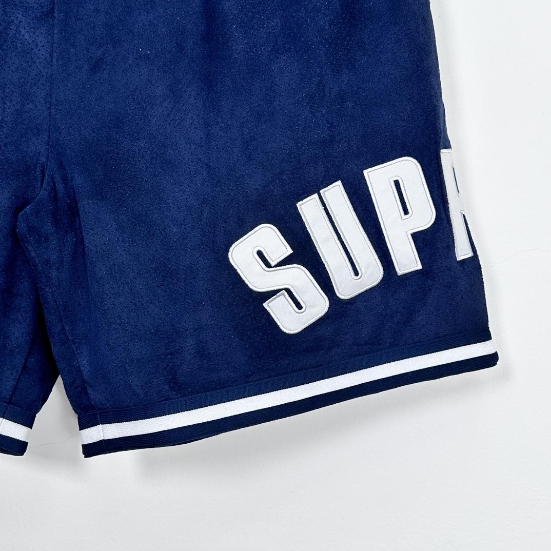 Supreme Ultra Suede Mesh Shorts - PerfectKickZ