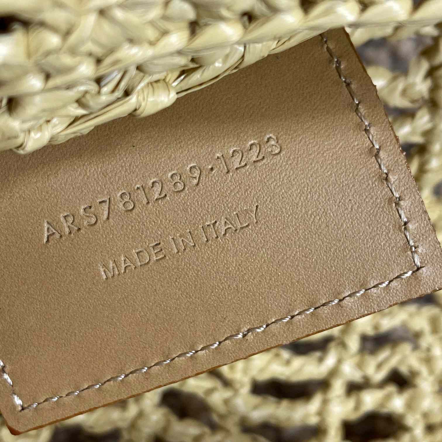 Saint Laurent Oxalis In Raffia Crochet And Leather - PerfectKickZ