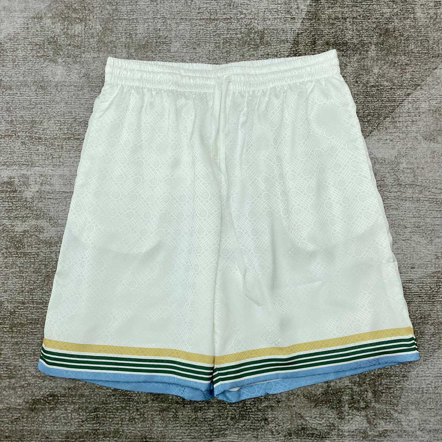 Casablanca Casa Way Monogram Shorts    CA3479 - PerfectKickZ