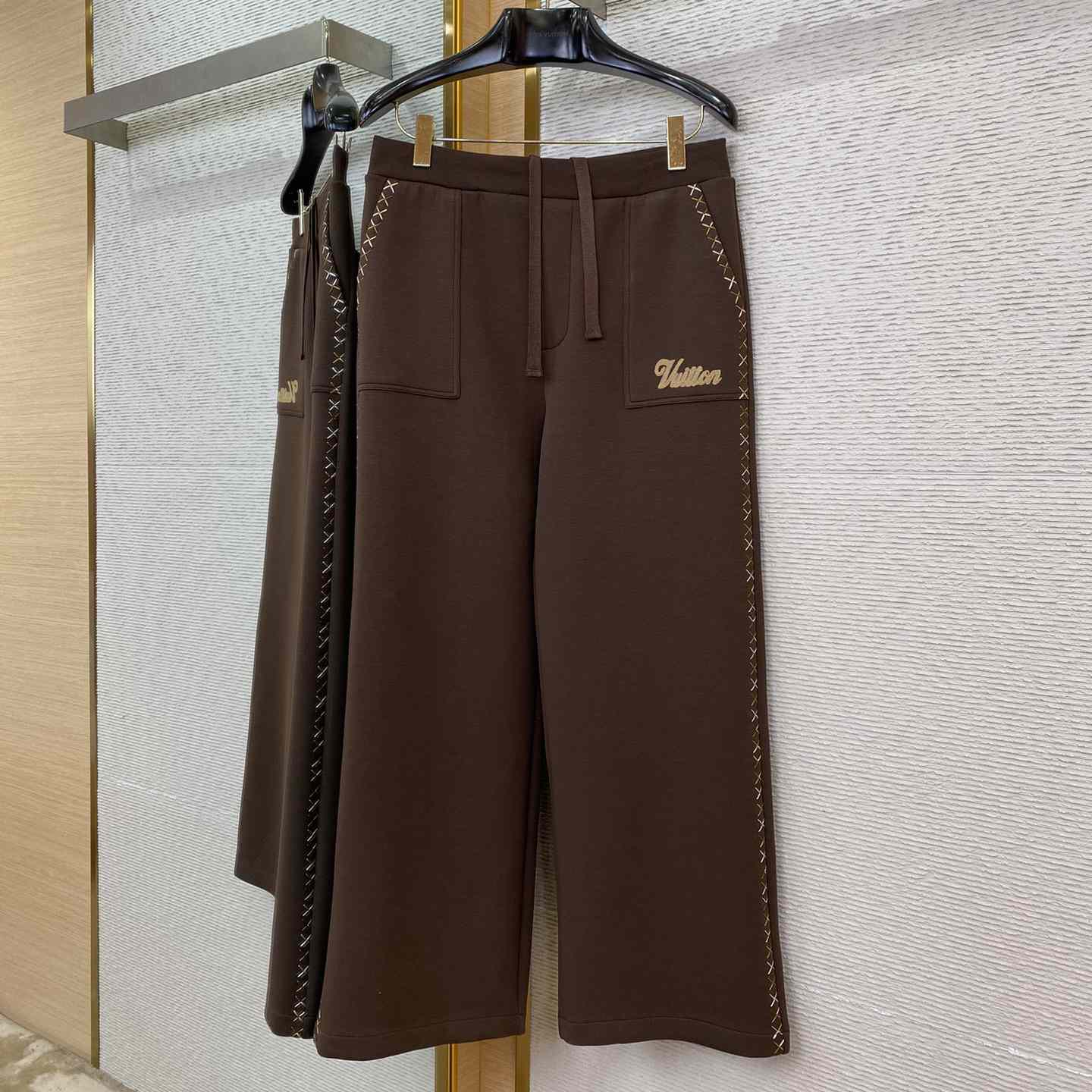 Louis Vuitton Embroidered Cotton Workwear Jacket & Drawstring Pants - PerfectKickZ