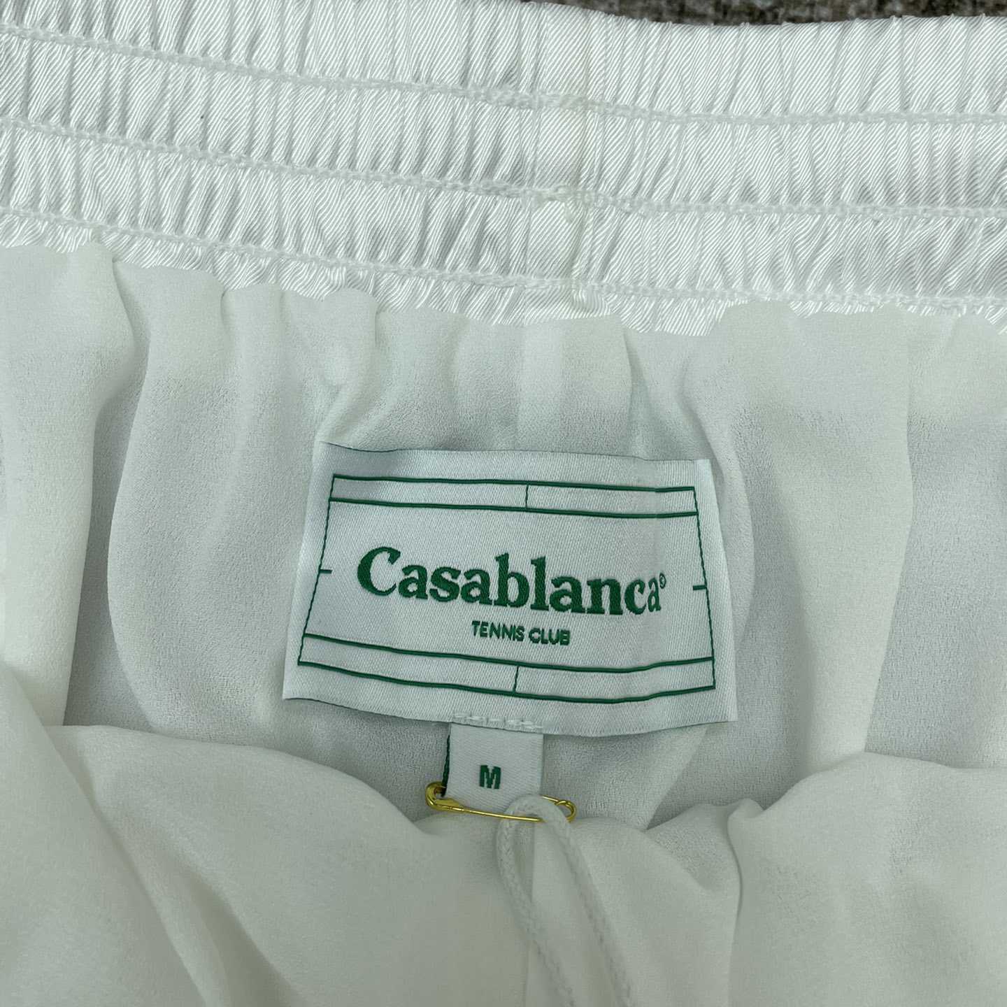 Casablanca Le Jeu Silk Shorts  CA3477 - PerfectKickZ