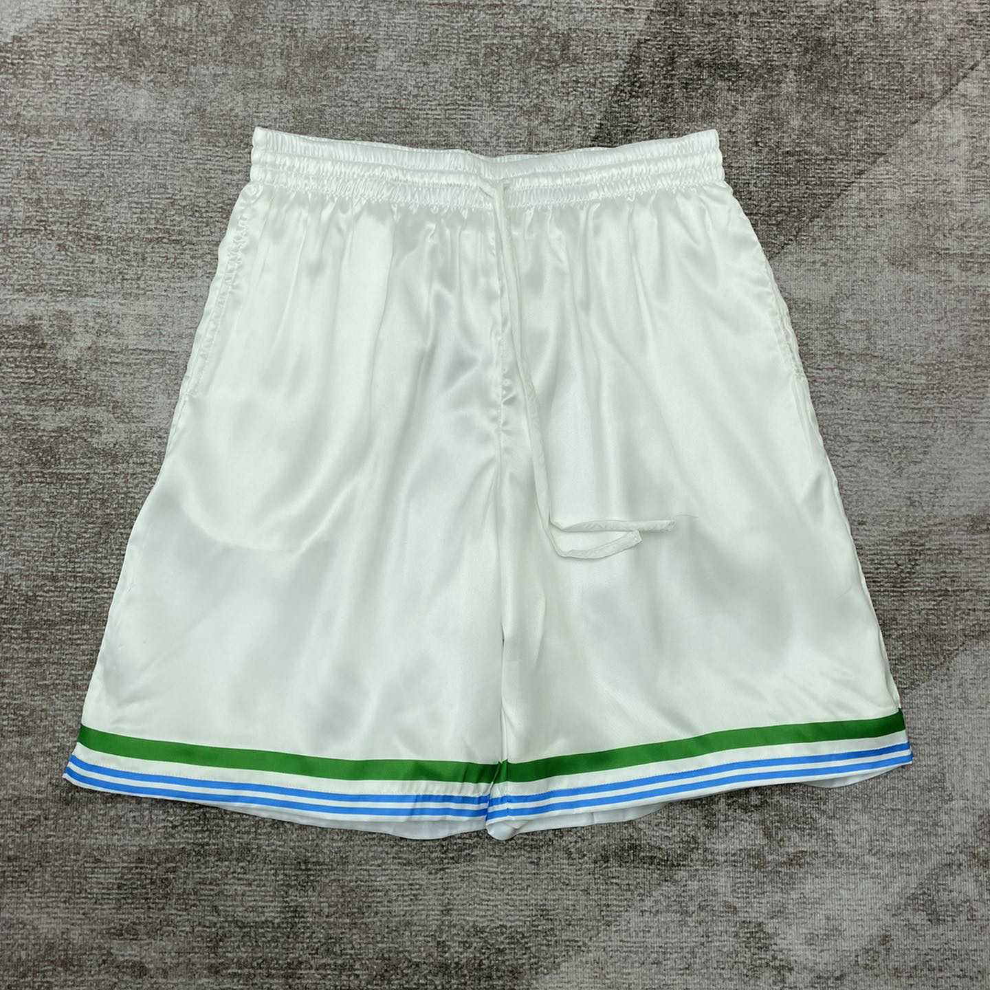 Casablanca Le Jeu Silk Shorts  CA3477 - PerfectKickZ