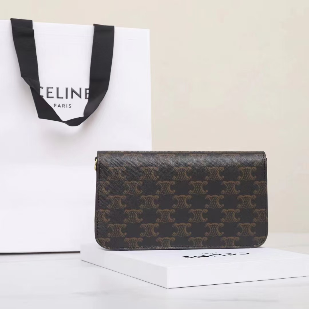 Celine Multipochette In Triomphe Canvas And Calfskin - PerfectKickZ
