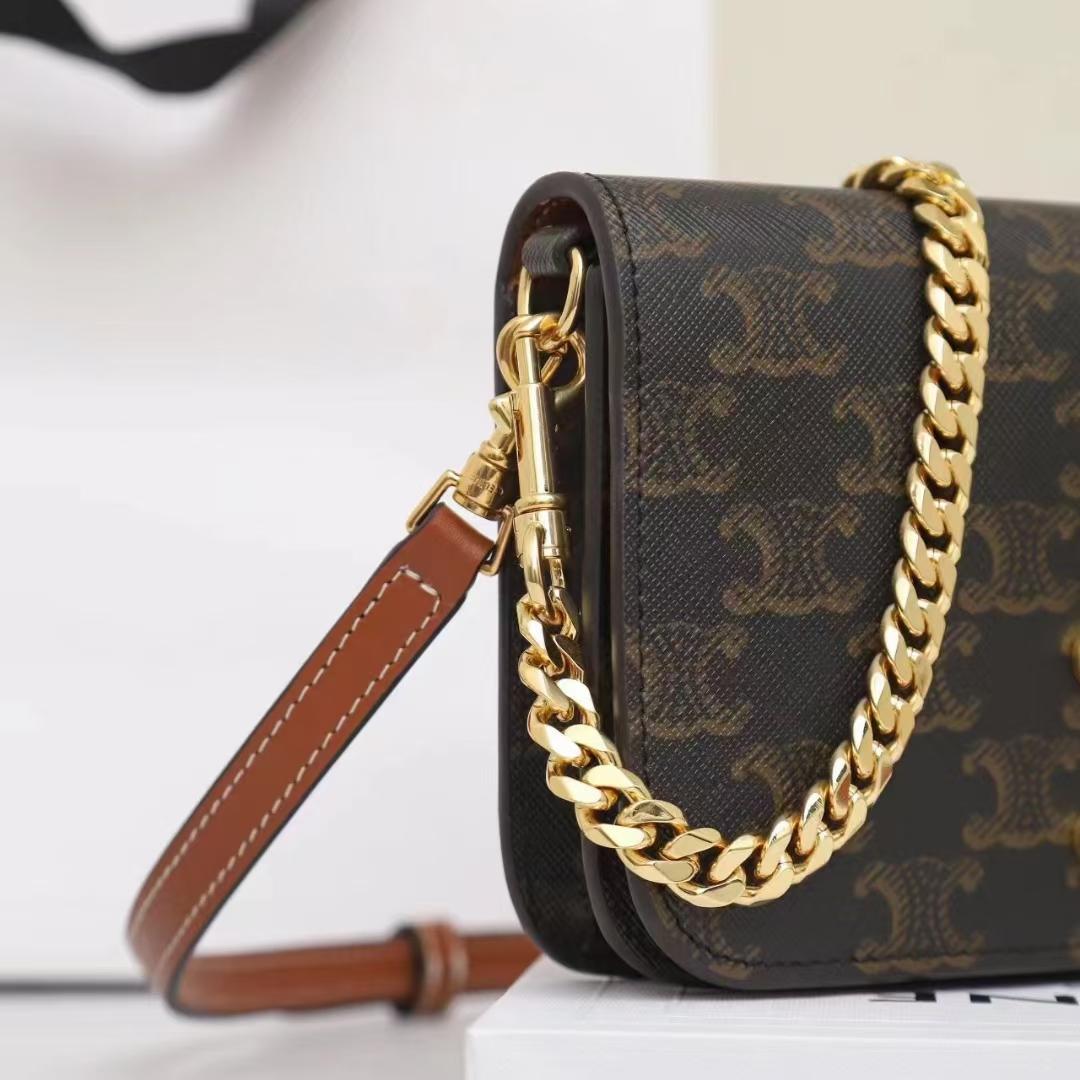 Celine Multipochette In Triomphe Canvas And Calfskin - PerfectKickZ