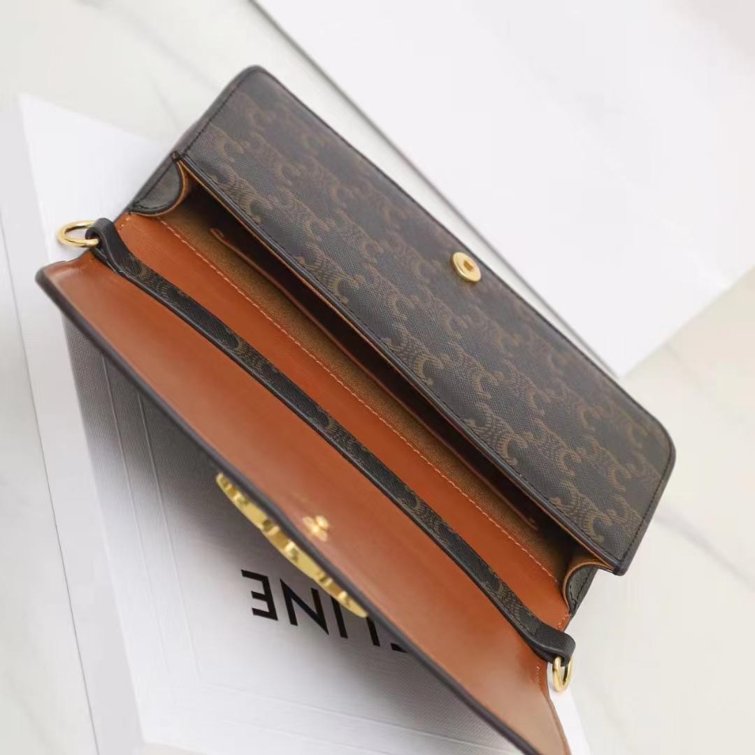 Celine Multipochette In Triomphe Canvas And Calfskin - PerfectKickZ