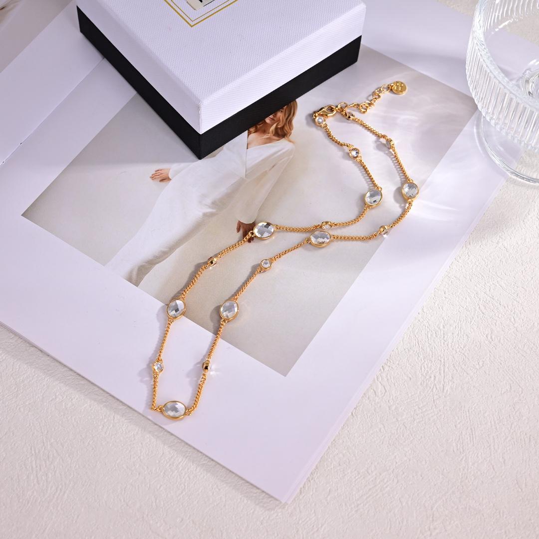 Miu Miu Metal Bracelet With Crystals - PerfectKickZ