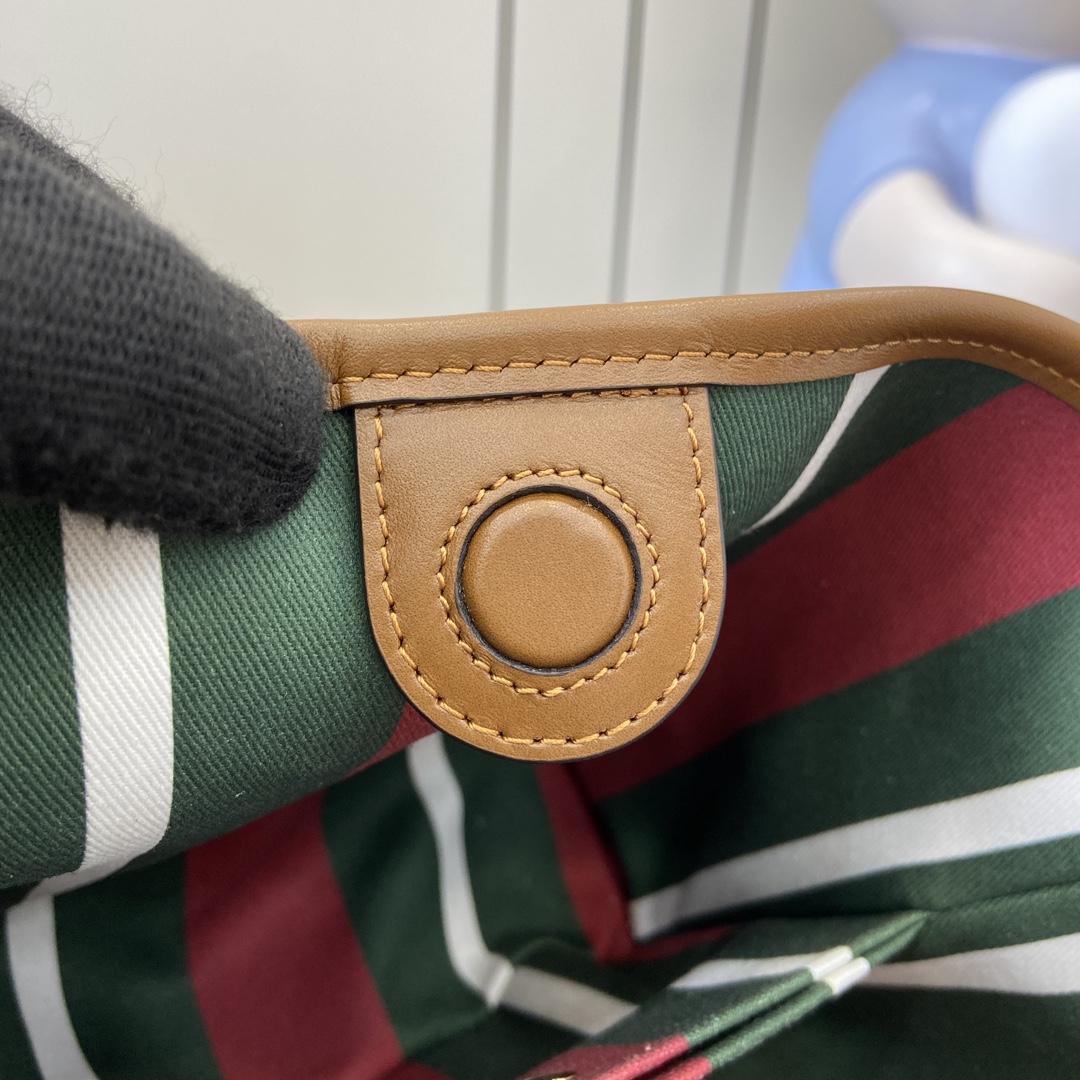 Gucci GG Emblem Mini Bucket Bag - PerfectKickZ