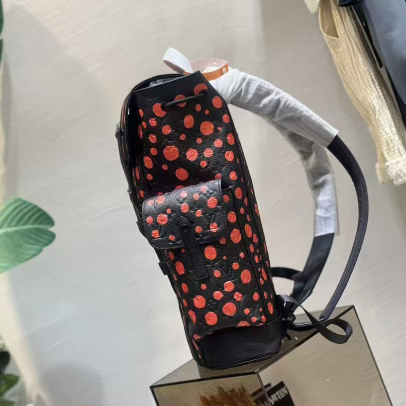 Louis Vuitton X Yayoi Kusama Infinity Dots Christopher Backpack  - PerfectKickZ