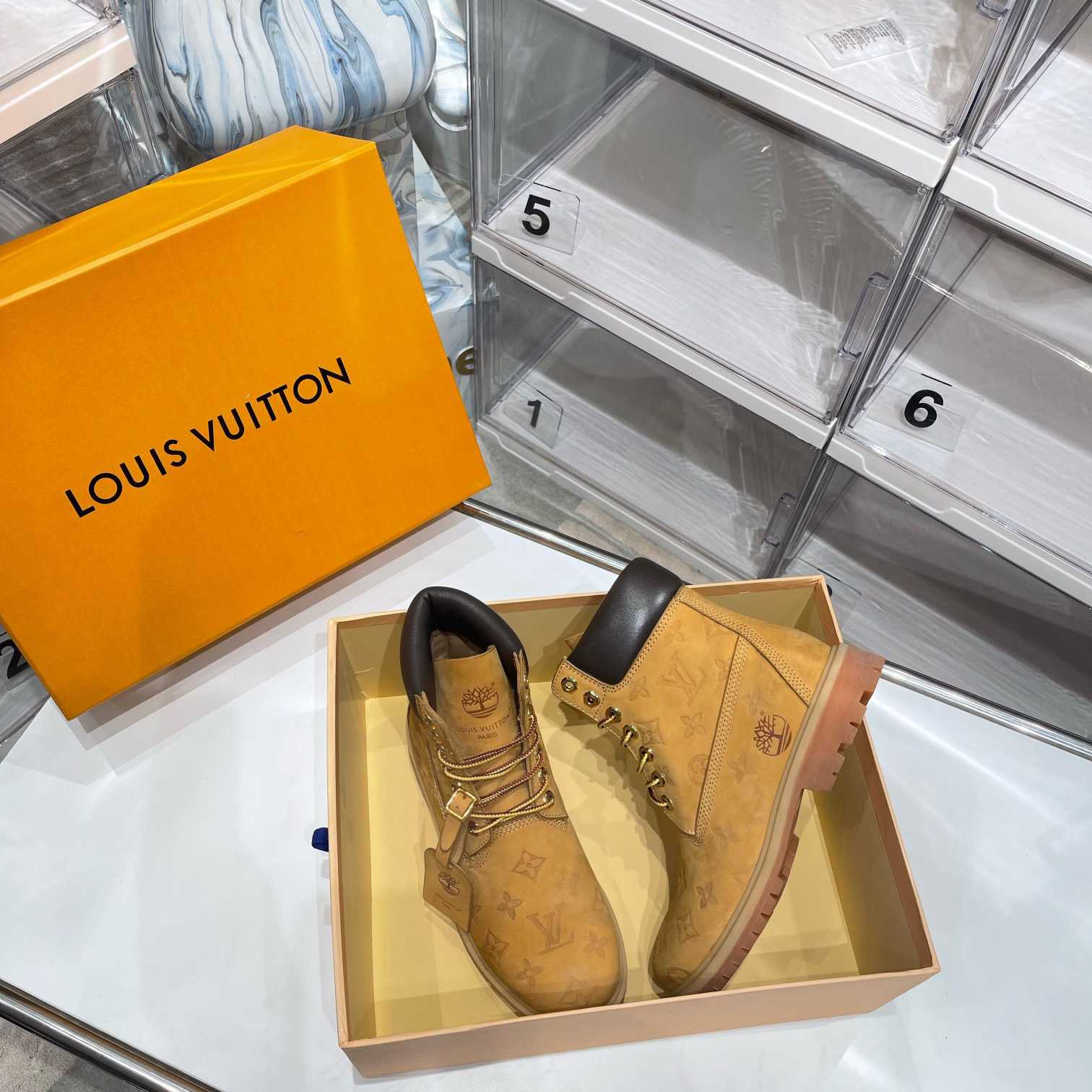 Louis Vuitton Timberland  Ankle Boot - PerfectKickZ