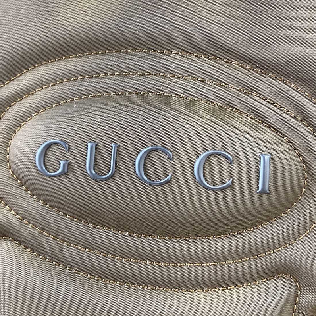 Gucci Large Backpack With Gucci Logo - PerfectKickZ