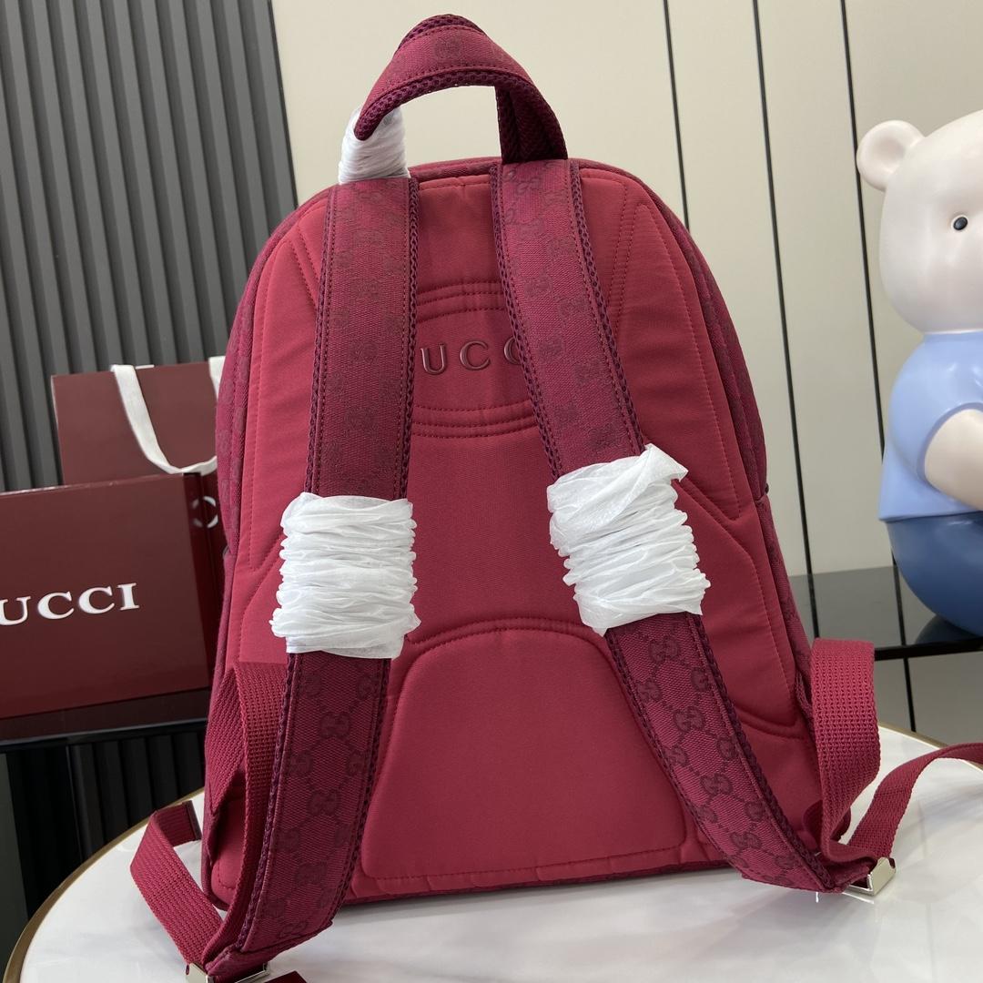 Gucci Medium Backpack With Gucci Logo - PerfectKickZ