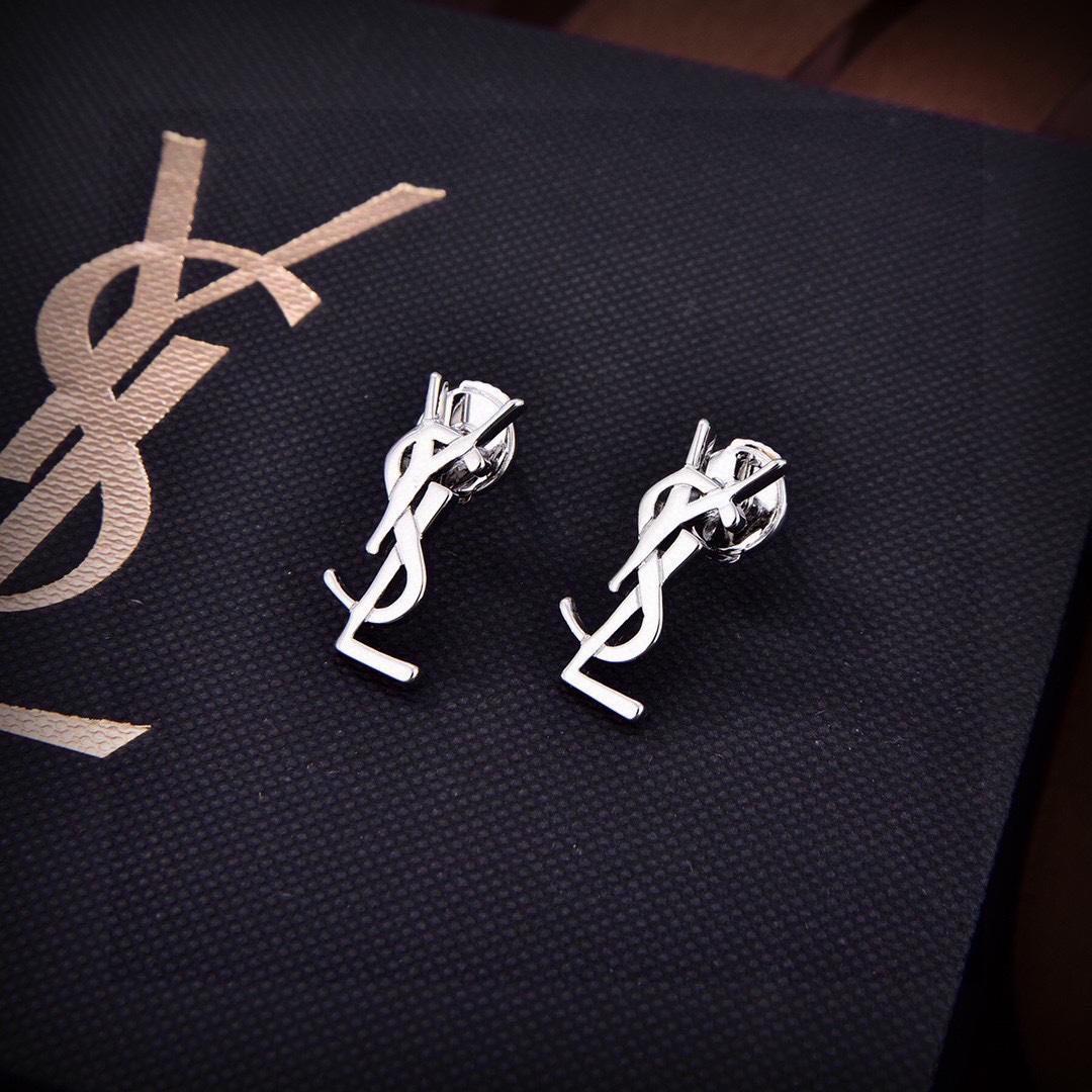Saint Laurent Cassandre Stud Earring - PerfectKickZ