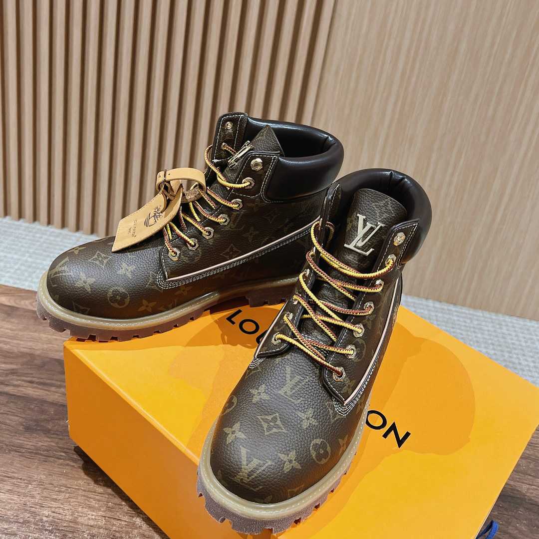 Louis Vuitton x Timberland Ankle Boot - PerfectKickZ
