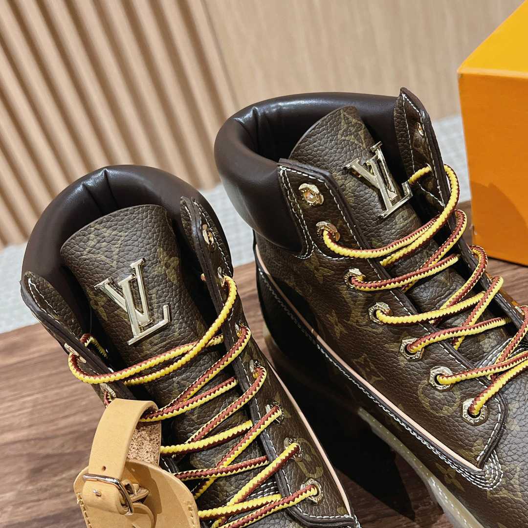 Louis Vuitton x Timberland Ankle Boot - PerfectKickZ