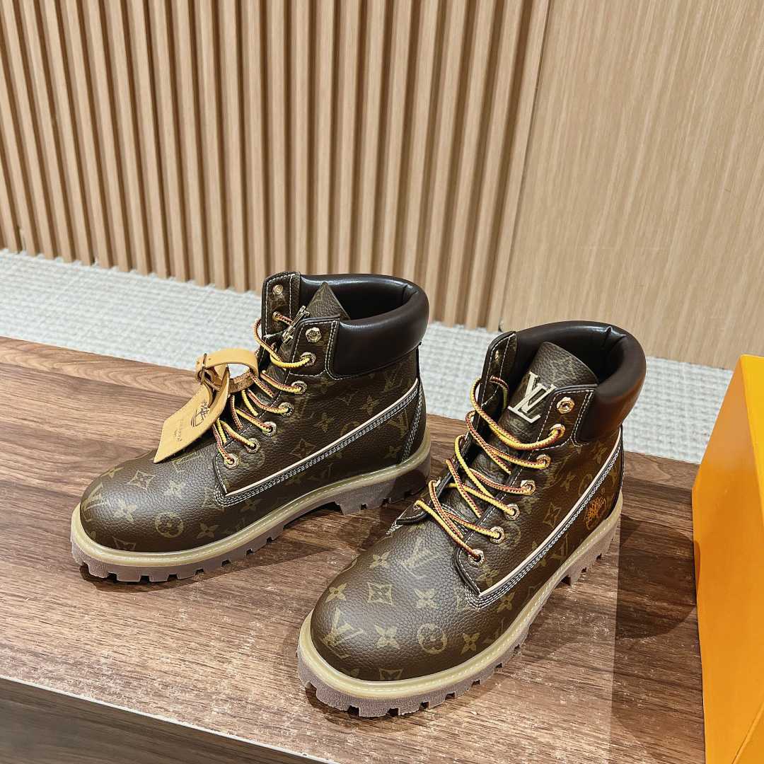 Louis Vuitton x Timberland Ankle Boot - PerfectKickZ