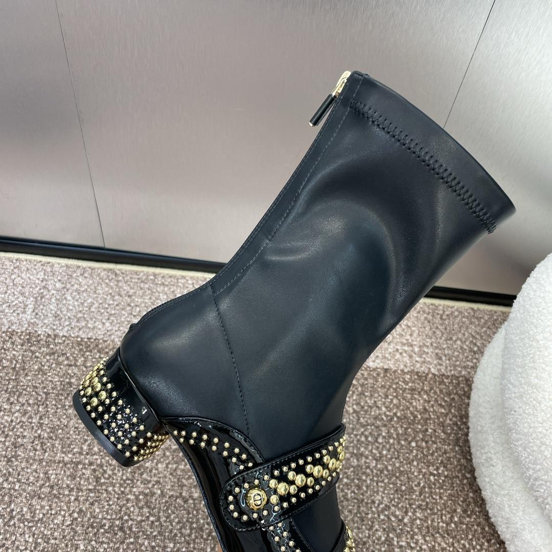 Dior Belle-D Heeled Ankle Boot - PerfectKickZ