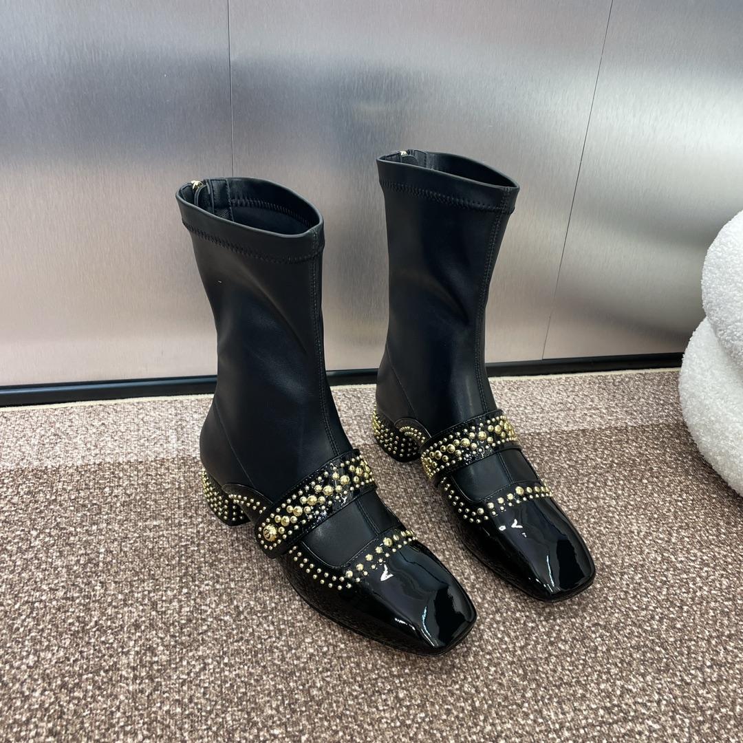 Dior Belle-D Heeled Ankle Boot - PerfectKickZ