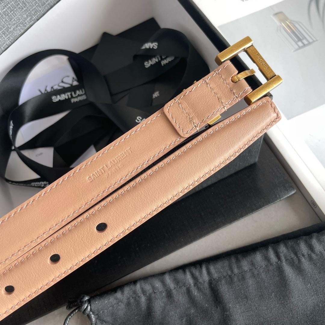 Saint Laurent Leather Belt    20mm - PerfectKickZ