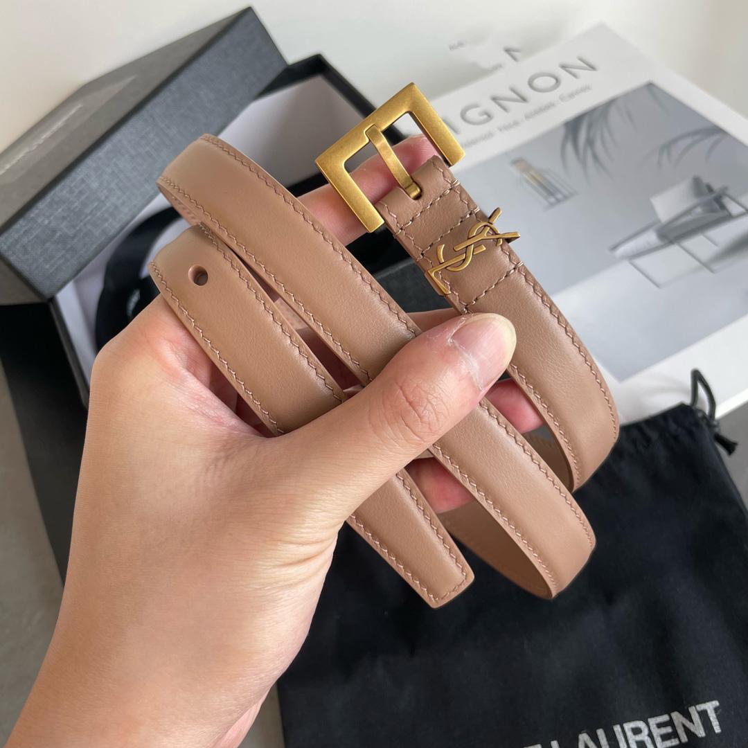 Saint Laurent Leather Belt    20mm - PerfectKickZ