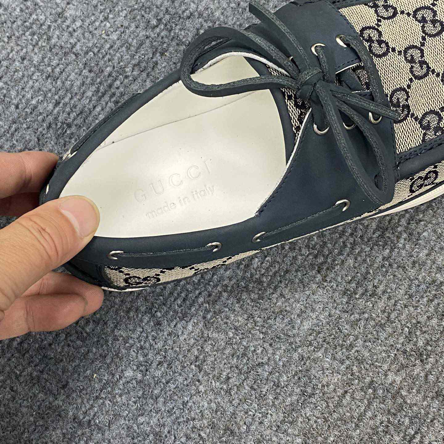 Gucci Men's Original GG Lace-up Loafer - PerfectKickZ