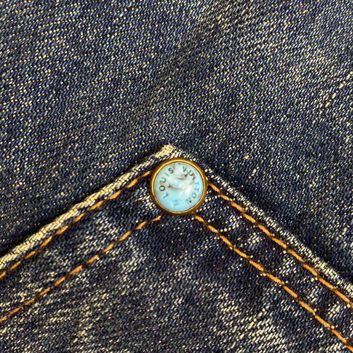 Louis Vuitton Washed Denim Workwear Pants   1AFWYZ - PerfectKickZ