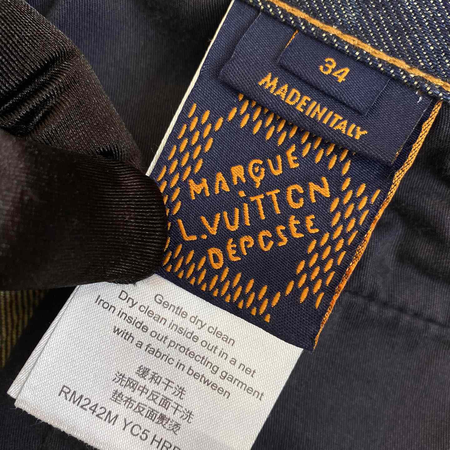 Louis Vuitton Washed Denim Workwear Pants   1AFWYZ - PerfectKickZ