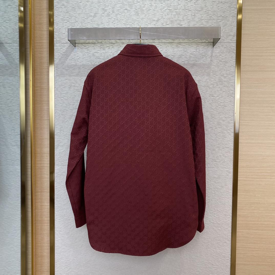 Gucci GG Canvas Shirt - PerfectKickZ
