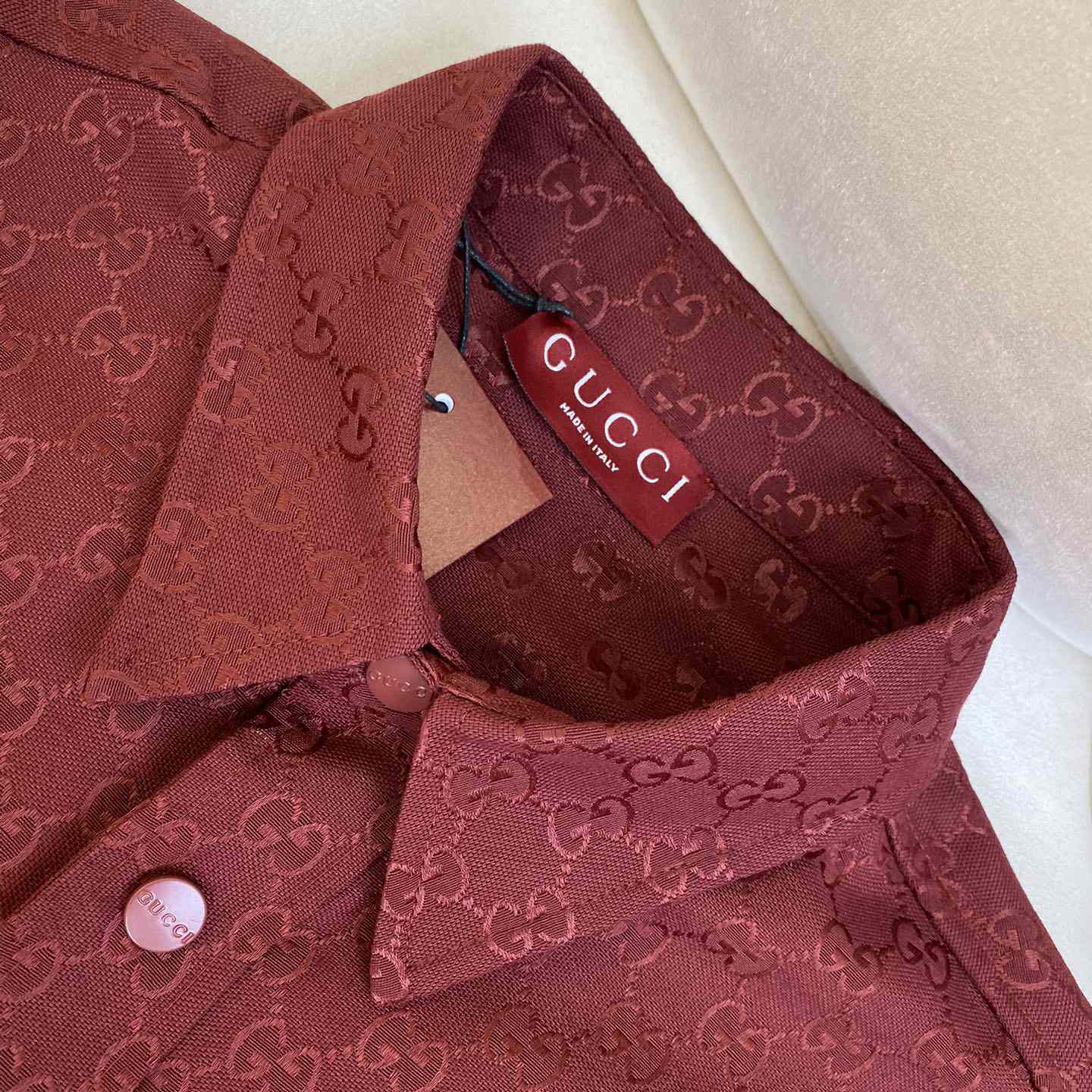 Gucci GG Canvas Shirt - PerfectKickZ