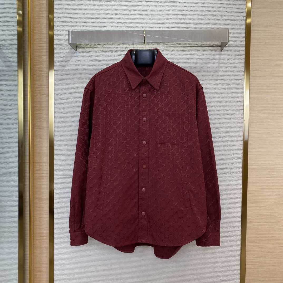 Gucci GG Canvas Shirt - PerfectKickZ
