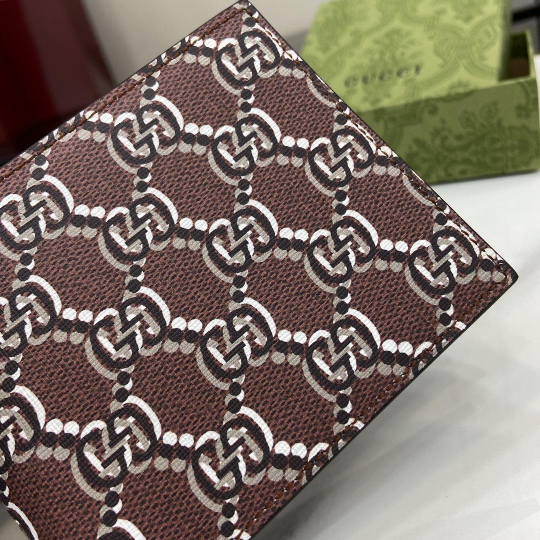 Gucci Bi-fold Wallet With GG Shadow - PerfectKickZ