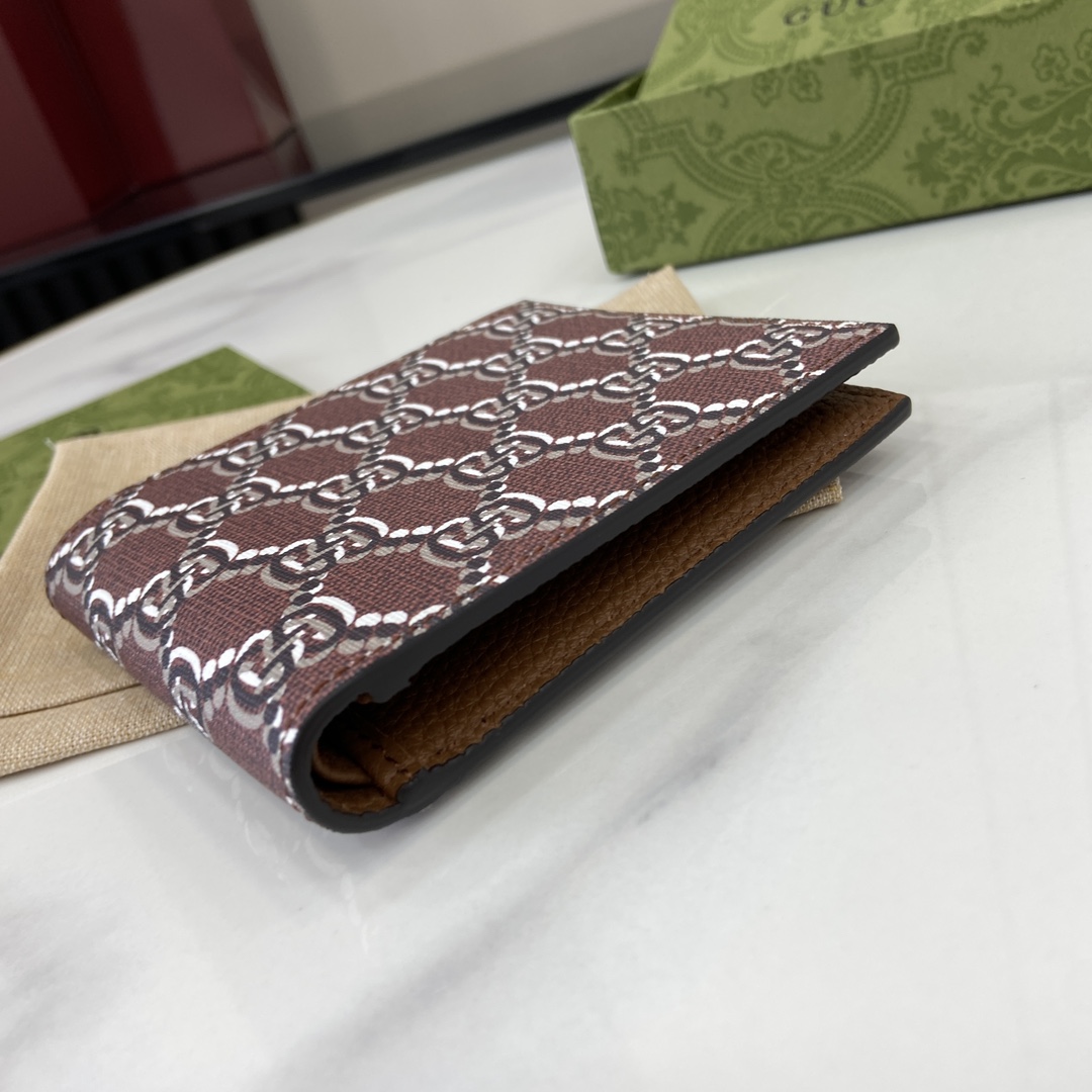Gucci Bi-fold Wallet With GG Shadow - PerfectKickZ