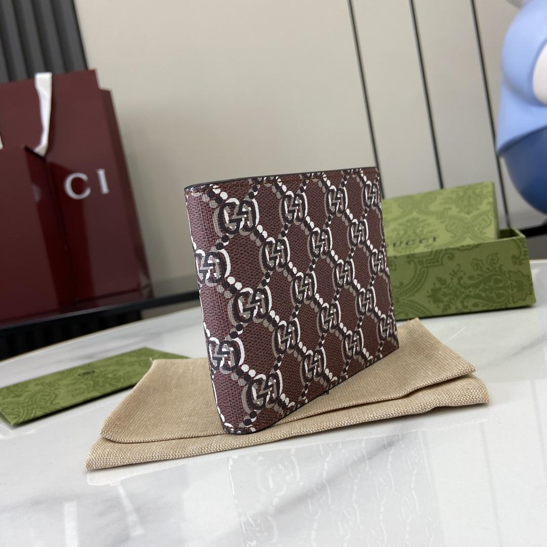 Gucci Bi-fold Wallet With GG Shadow - 
